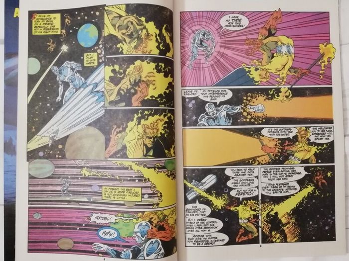 Silver Surfer #83 Infinity Crusade Crossover - Guest-starring Firelord (1993)