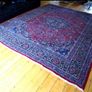 Antique Iranian Handmade Woollen Rug Image 3