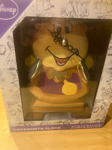Disney cogsworth Clock