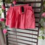 skirt Bnwt topshop 100% cotton mini skirt coral shade with pockets Image 2