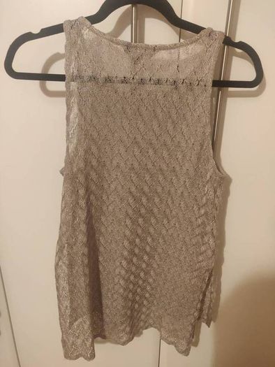 New Look Gold Sleeveless Top
