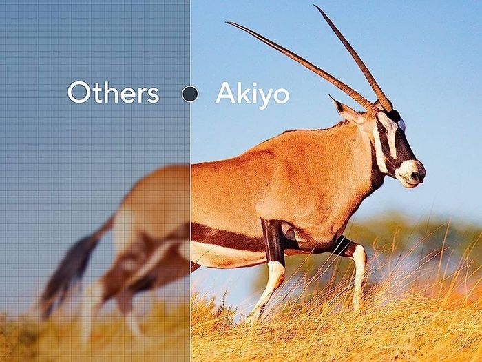Mini Projector, 5000 Lumens AKIYO O1 LED Portable Projector, Support HD 1080P, 15 Keystone, 25% Zoom, Kids Gifts, Compatible with iOS/Android/Tablet/PC/TV Stick/USB/DVD/Game Console with Tripod (FREE SHIPPING)