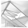 Aluminium Greenhouse Garden Greenhouse Various Models 250 x 185 x 195 cm with Base Image 3