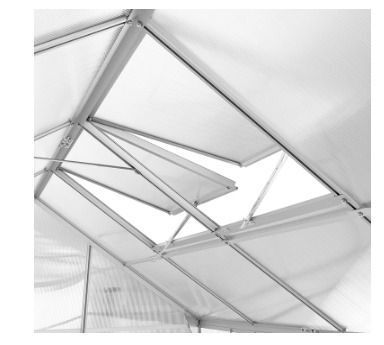 Aluminium Greenhouse Garden Greenhouse Various Models 250 x 185 x 195 cm with Base