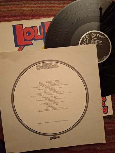 Vinyl Lou Reed  Sally Can't Dance