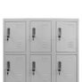 Locker Cabinet with 12 Compartments 90x45x180 cm Image 2