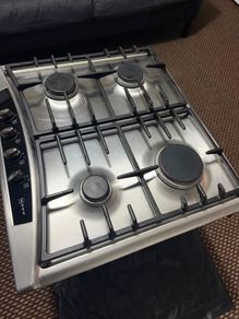 NEFF 4-burner stainless steel built-in gas hob