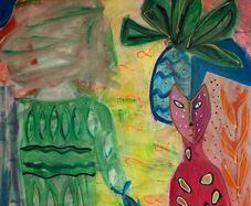 Original Figurative Painting Irish Art Cat Original Art