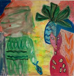 Original Figurative Painting Irish Art Cat Original Art
