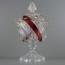 Glass bonbon dish with lid 23 cm Image 8