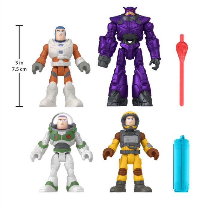 BRAND NEW Imaginext Lightyear Mission 4 Action Figure Pack