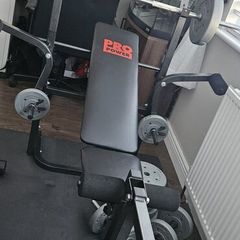 Pro Power Weight Bench in excellent condition