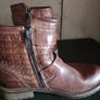 Dubarry tan/ brown leather ankle boots, size EU35 Image 3