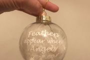 Shatterproof Christmas baubles