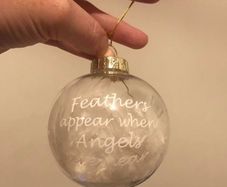 Shatterproof Christmas baubles