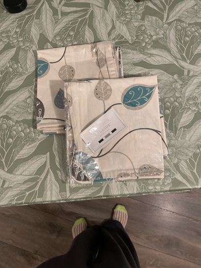 2x cushion covers 43x43cm