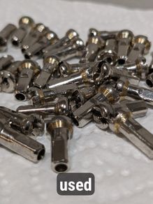 Sapim Polyax nickel-plated brass spoke nipples (12mm)