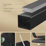 New Rotating Bookcase Corner Shelf  - FREE P&P Image 6