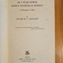 As I Was Going Down Sackville Street. A Phantasy In Fact. By Oliver St. J. Gogarty. First Edition 1937 Hardback In Good Condition.  See Photos For Same. Image 3