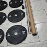 brand new olympic  bumper weight set C Image 2
