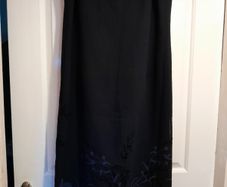 Long black dress