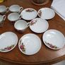 Ironstone Washington pottery hanley England, 5 tea cups and saucers Image 5