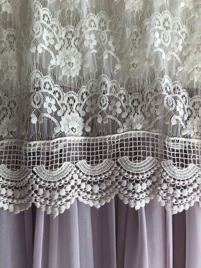 Jovonna London Cream Lace & Pink Chiffon Dress