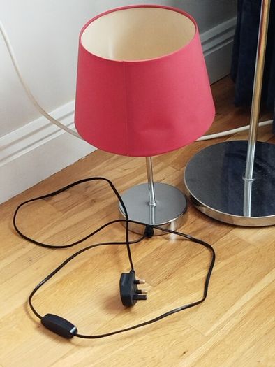 Floor and table lamp set