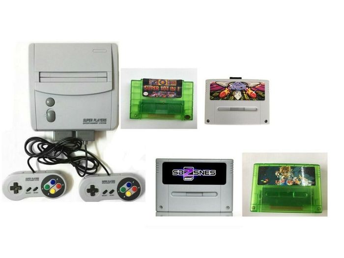 Nintendo SNES Super Everdrive! Store 1000s of Game ROMs and SNES HACKS!!! #8SD3
