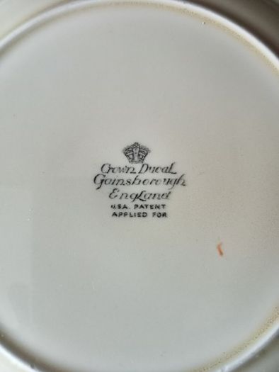 Rare Circa 1930' Crown Ducal Gainsborough  plate