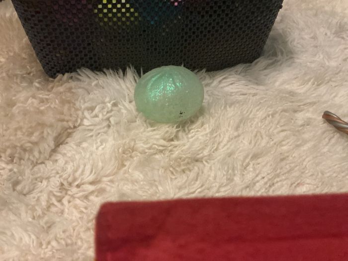 Glitter dumpling squishie