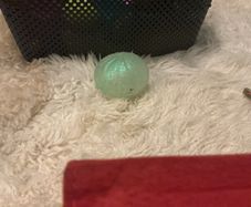 Glitter dumpling squishie