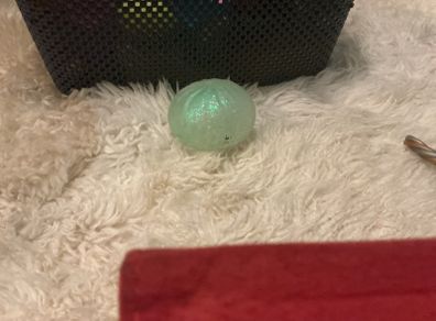 Glitter dumpling squishie