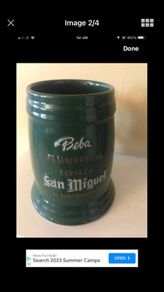 San Miguel Ceramic Tankard