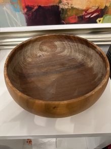 Wood bowl 30 cm