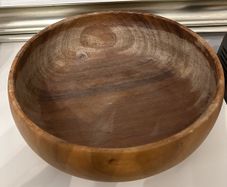 Wood bowl 30 cm