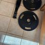 Superior Urethane Olympic Weights And Barbells Set!! Image 6