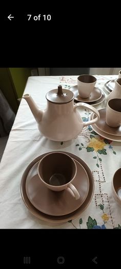 mid century poole pottery dinnerware set