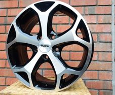 16" Ford ST Type Black Alloy Wheels Ford Peugeot Renault Volvo 5x108