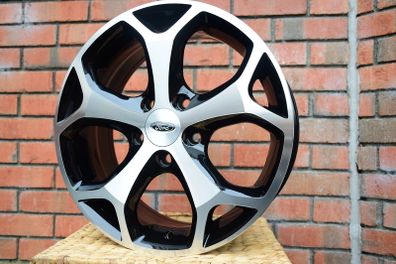 16" Ford ST Type Black Alloy Wheels Ford Peugeot Renault Volvo 5x108