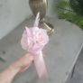 Brand new dusky pink feathered crown headpiece headband fascinator Image 3