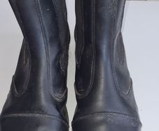 Horse riding boots and Safety vest