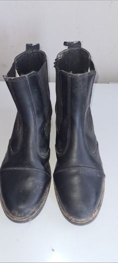 Horse riding boots and Safety vest