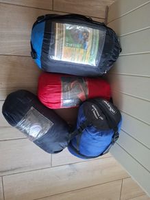 sleeping bags