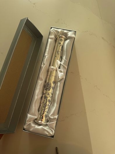Silver Scroll for birth cert