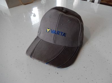 Baseball hat,Varta Batteries