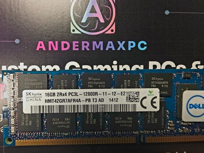16GB DDR3L ECC Registered Server Memory Individual Modules
