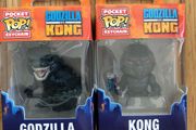 Funko Pop Keychains: Godzilla vs Kong Bundle