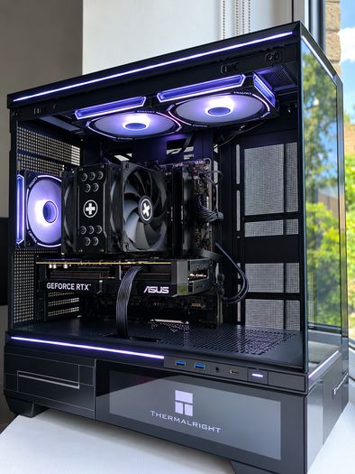 New Gaming Pc Rtx 5070, 7800x3d, 32gb Ddr5, 1tb Ssd