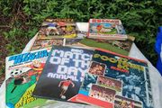 Vintage Football Memorabilia Collection